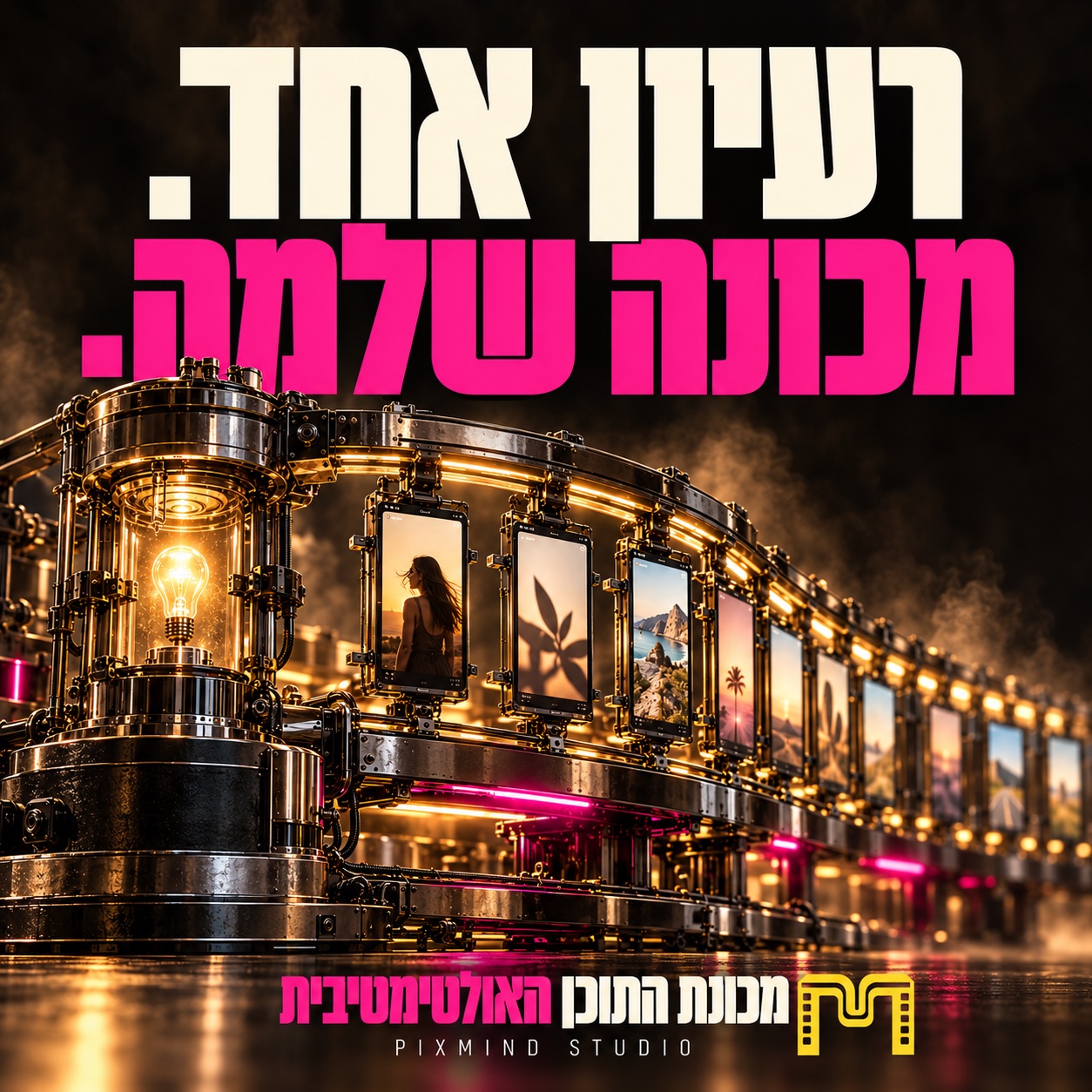 המחשת מותג למערכת התוכן